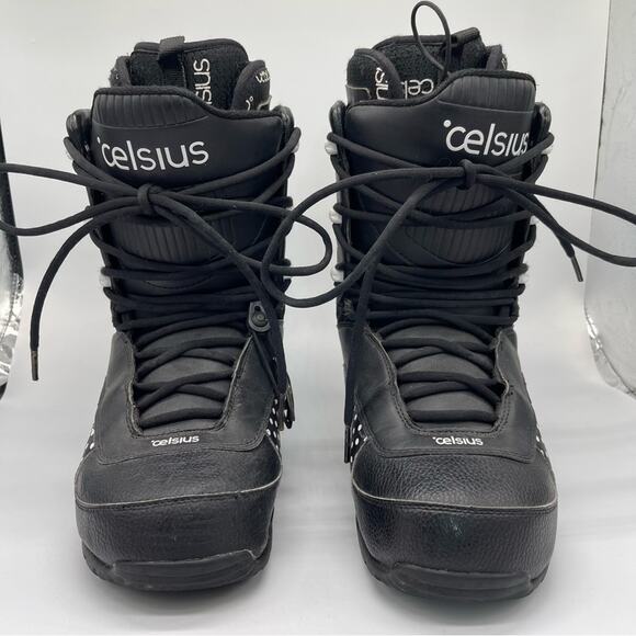 Celsius Cirrus Lace Up Polka Dot Snowboarding Boots. Size 10.5. Black - Picture 9 of 11